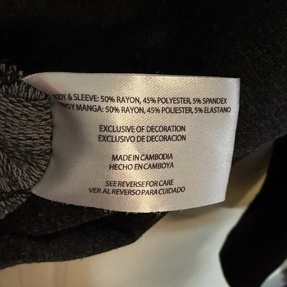 Orvis men’s XL gray and black long sleeve shirt - Picture 4 of 8